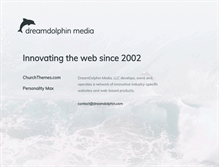 Tablet Screenshot of dreamdolphin.com